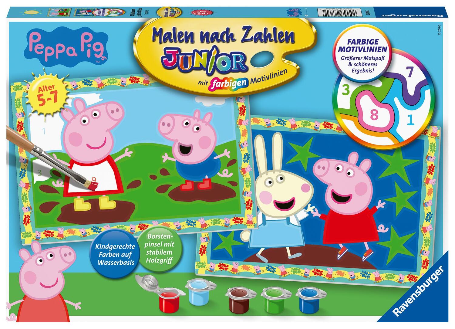 Cover: 4005556287642 | Ravensburger Malen nach Zahlen 28764 - Peppa Pig - Kinder 5-7 Jahren