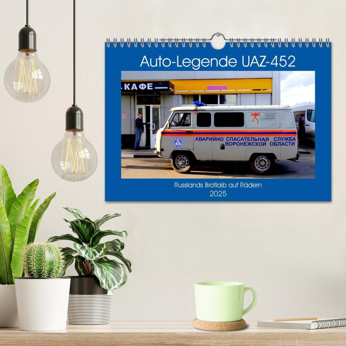 Bild: 9783435218158 | Auto-Legende UAZ-452 - Russlands Brotlaib auf Rädern (Wandkalender...