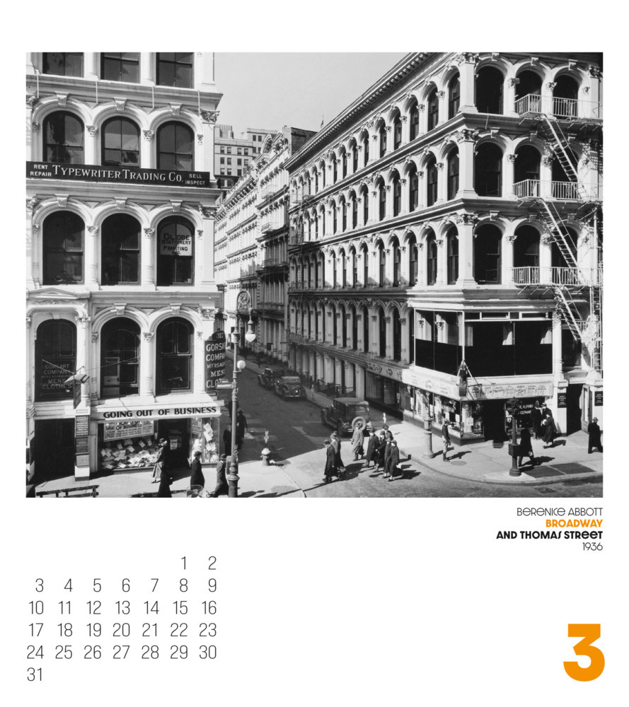 Bild: 9783838425078 | Changing New York Kalender 2025 | Berenice Abbott (u. a.) | Kalender