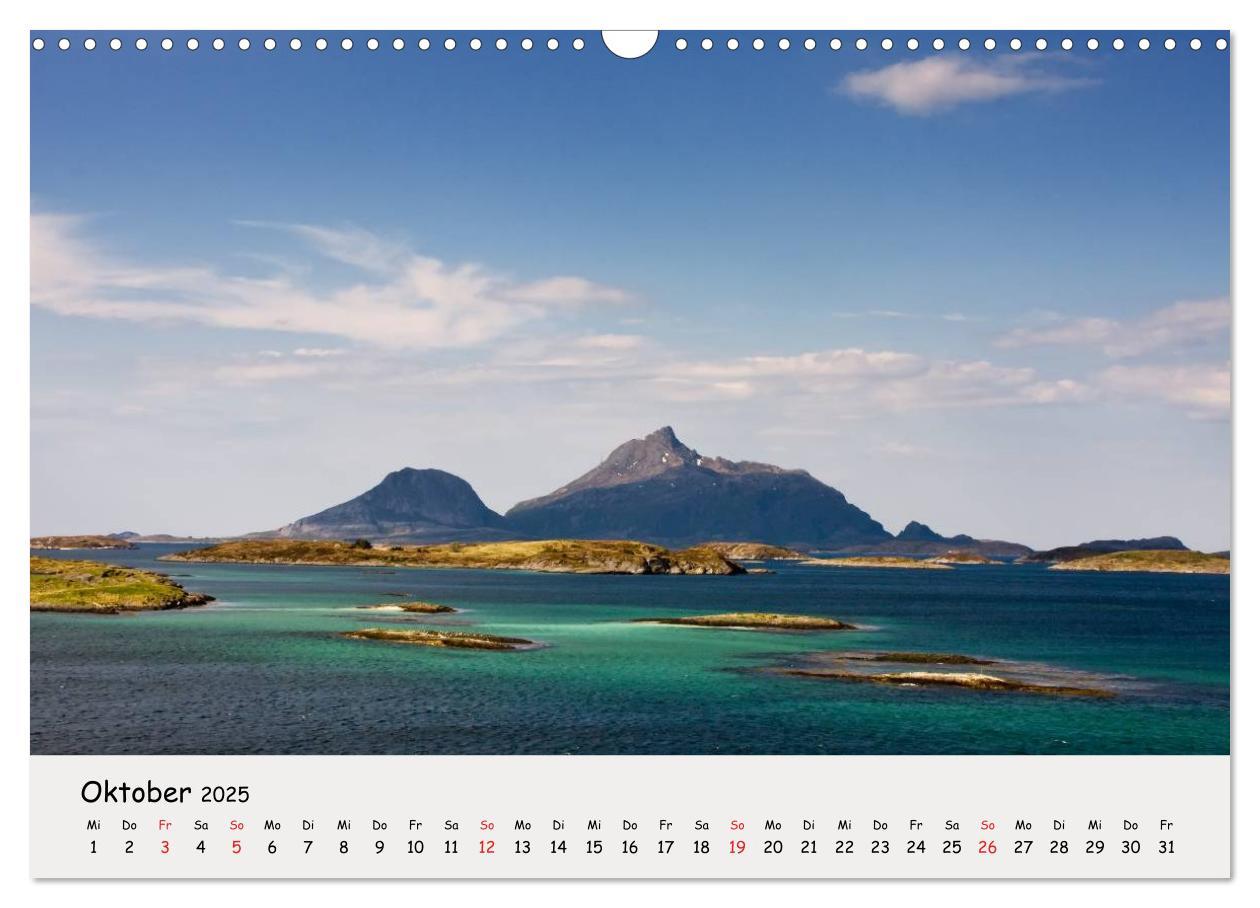 Bild: 9783435791354 | Auf dem Weg zum Nordkap (Wandkalender 2025 DIN A3 quer), CALVENDO...