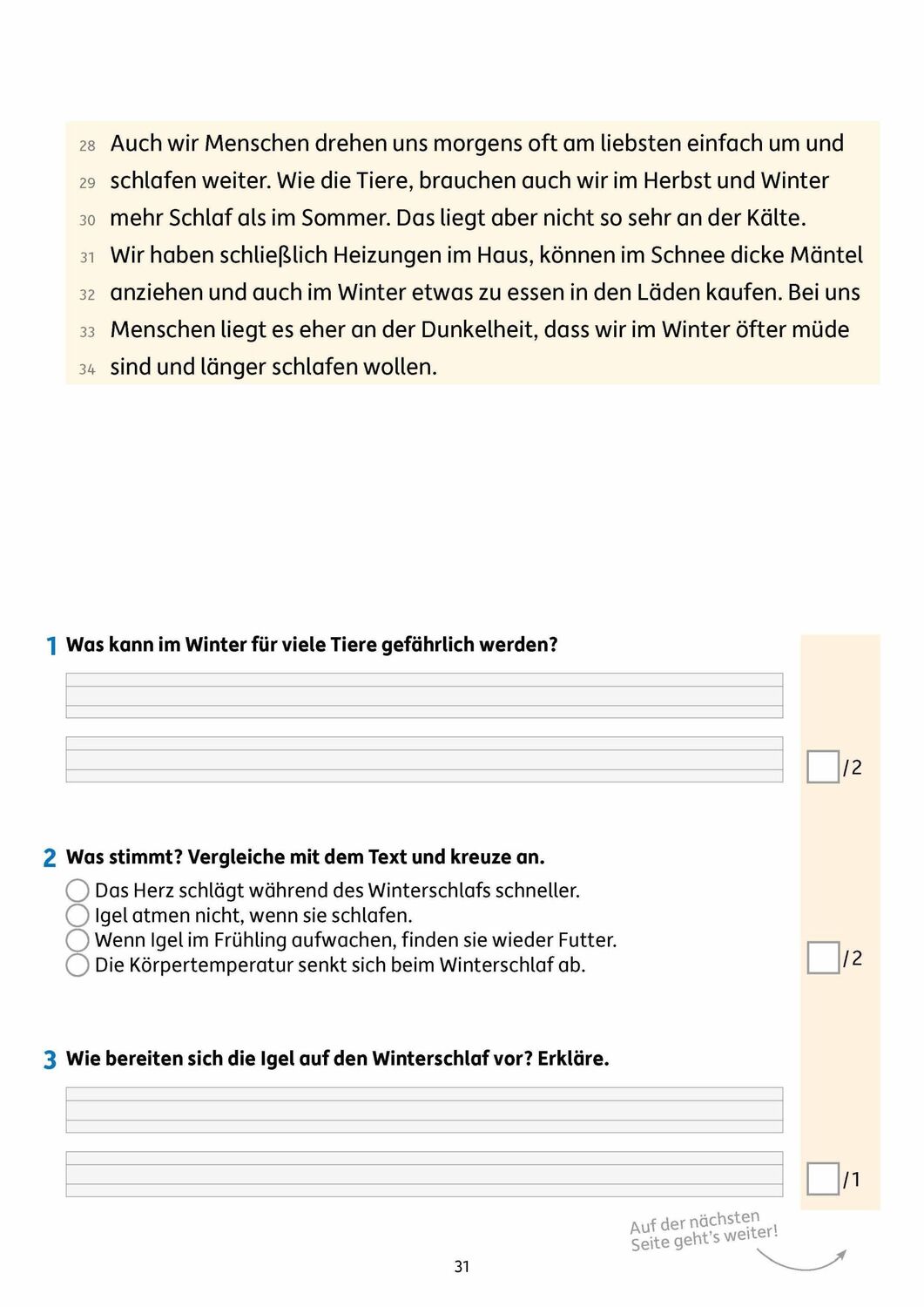 Bild: 9783881002929 | Lesetests in Deutsch - Lernzielkontrollen 2. Klasse, A4- Heft | Heiß