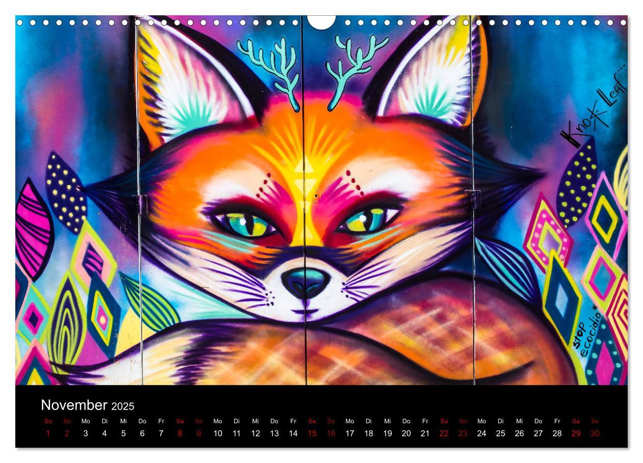 Bild: 9783435405183 | Graffiti und Street Art in La Paz (Wandkalender 2025 DIN A3 quer),...