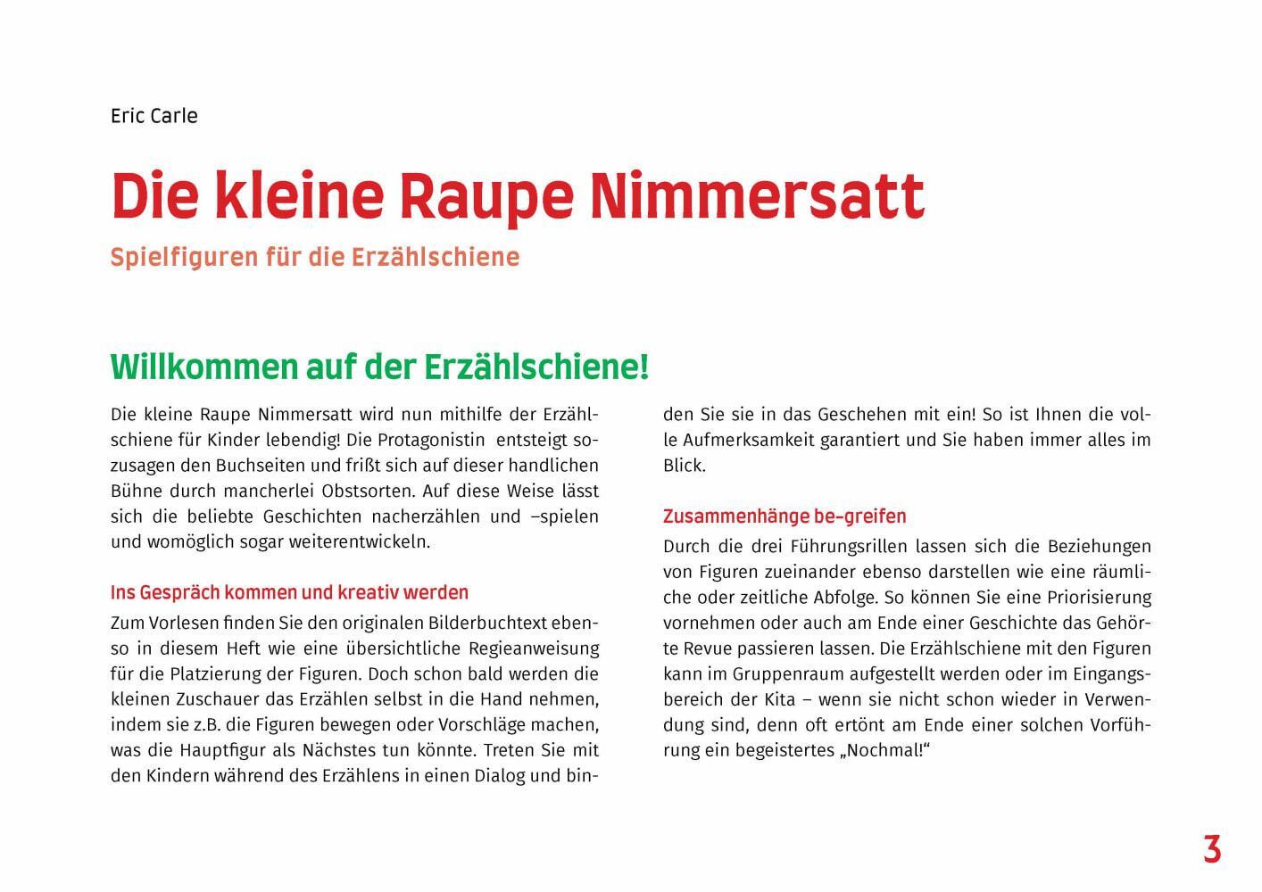 Bild: 4260179517792 | Die kleine Raupe Nimmersatt | Eric Carle | Stück | 12 S. | Deutsch