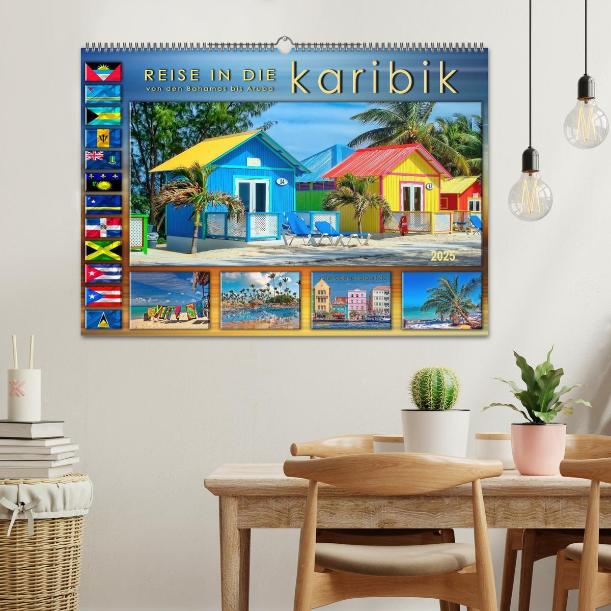 Bild: 9783435430864 | Reise in die Karibik - von den Bahamas bis Aruba (Wandkalender 2025...