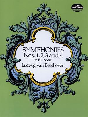 Cover: 9780486260334 | Symphonies Nos. 1, 2, 3 and 4 in Full Score | Ludwig van Beethoven