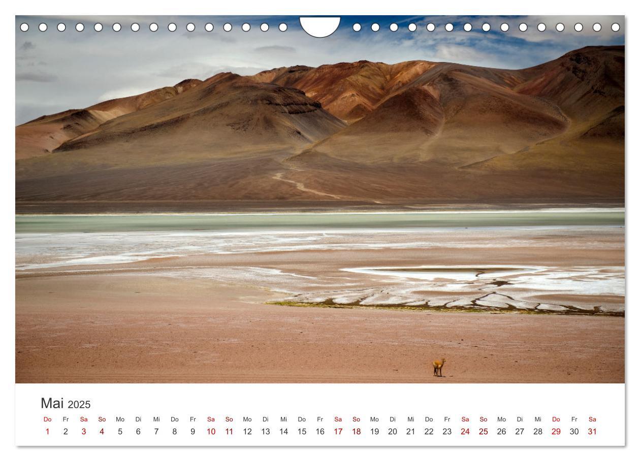 Bild: 9783383821684 | Die Farben der Anden - Argentinien und Chile (Wandkalender 2025 DIN...