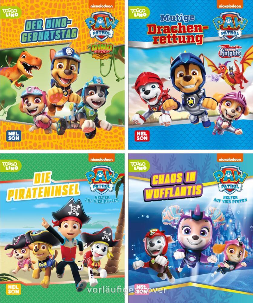 Cover: 9783845125602 | Nelson Mini-Bücher: PAW Patrol 25-28 | Broschüre | 20 S. | Deutsch