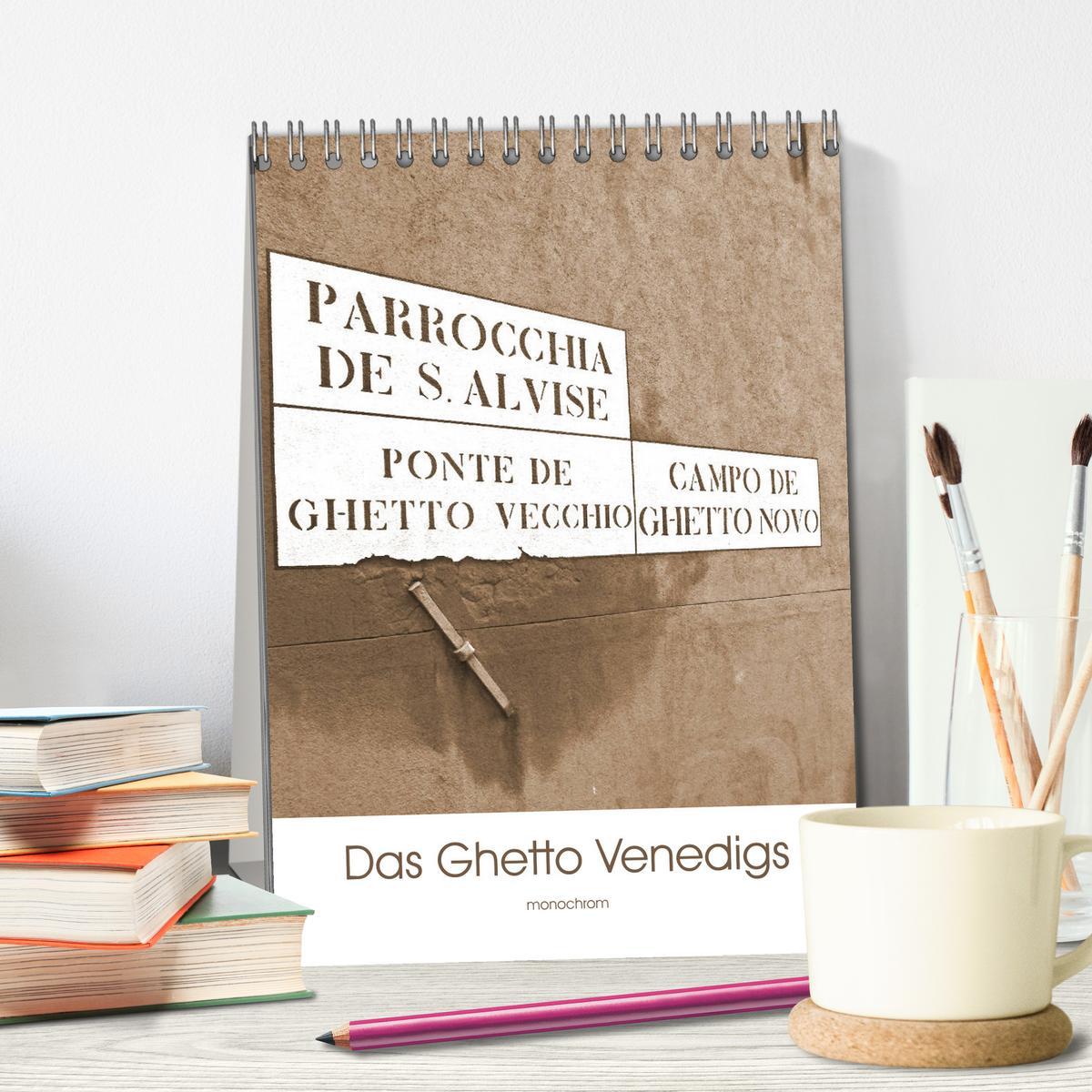 Bild: 9783435978007 | Das Ghetto Venedigs (Tischkalender 2025 DIN A5 hoch), CALVENDO...