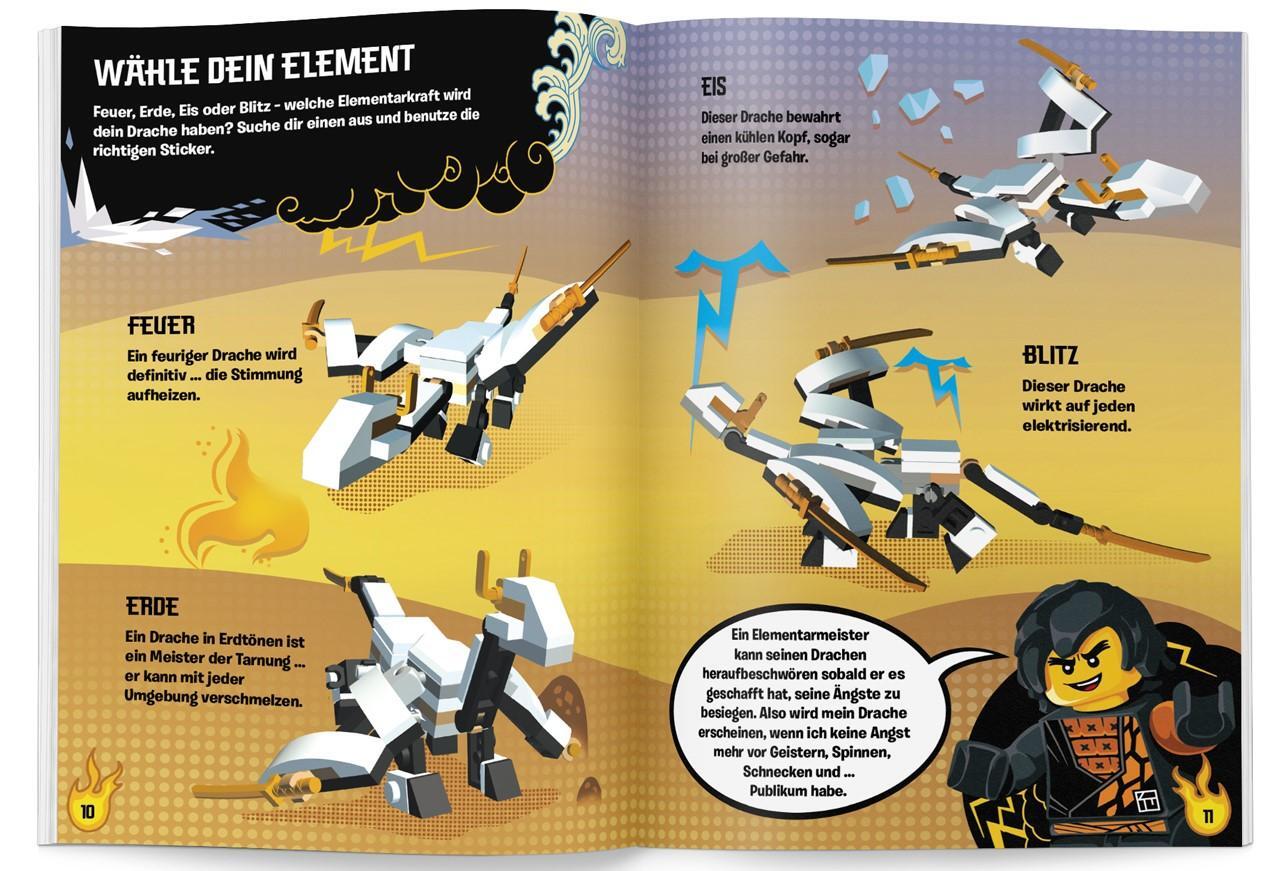 Bild: 9783960806226 | LEGO® NINJAGO® - Bauen und Spielen - Drachen | Taschenbuch | 48 S.