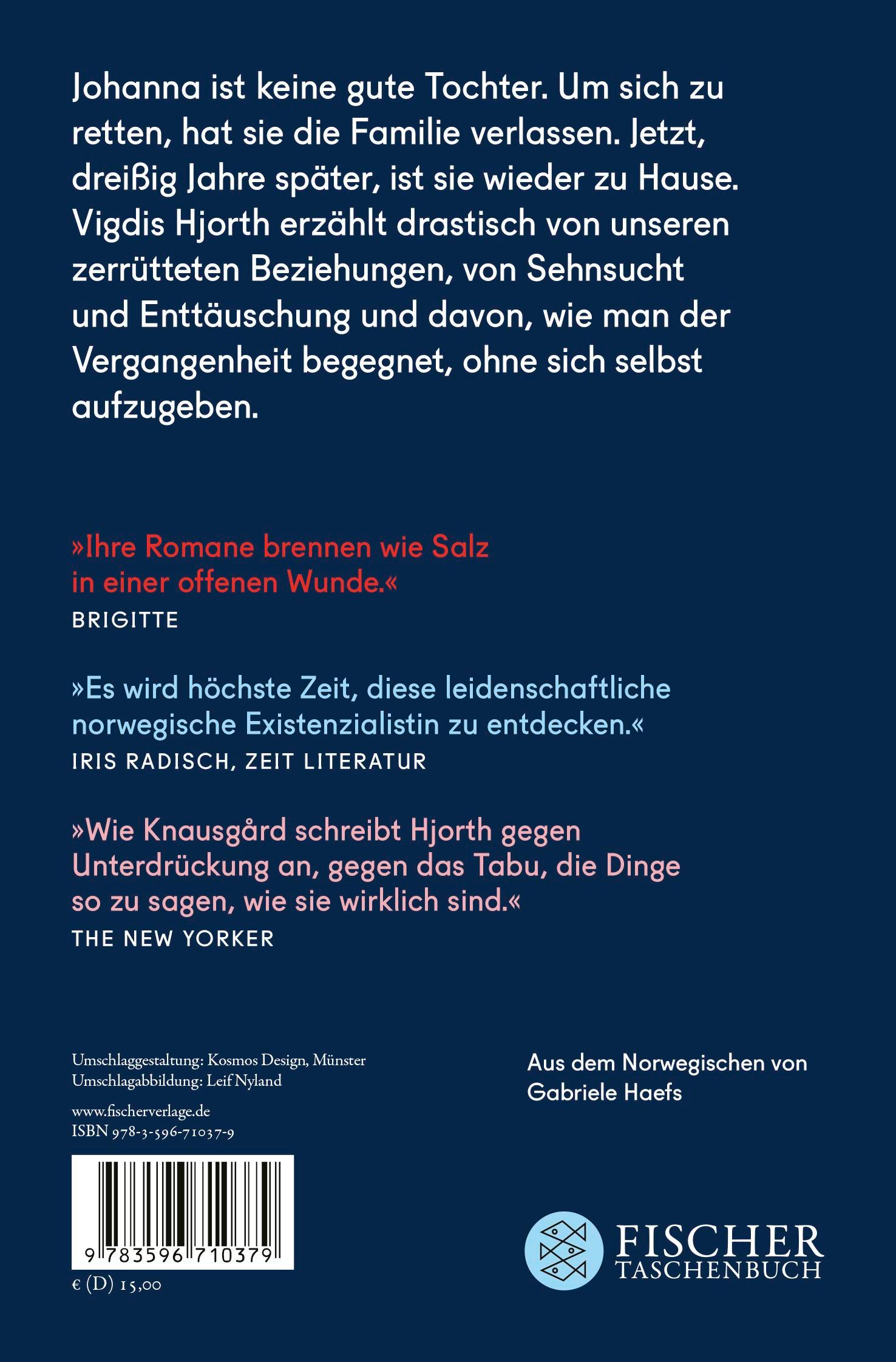 Rückseite: 9783596710379 | Die Wahrheiten meiner Mutter | Roman | Vigdis Hjorth | Taschenbuch