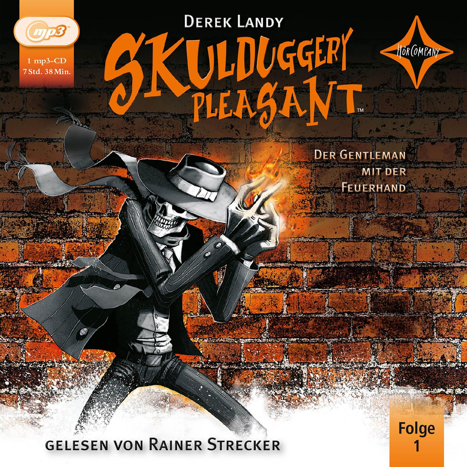 Cover: 9783939375241 | Skulduggery Pleasant 01. Der Gentleman mit der Feuerhand | Derek Landy