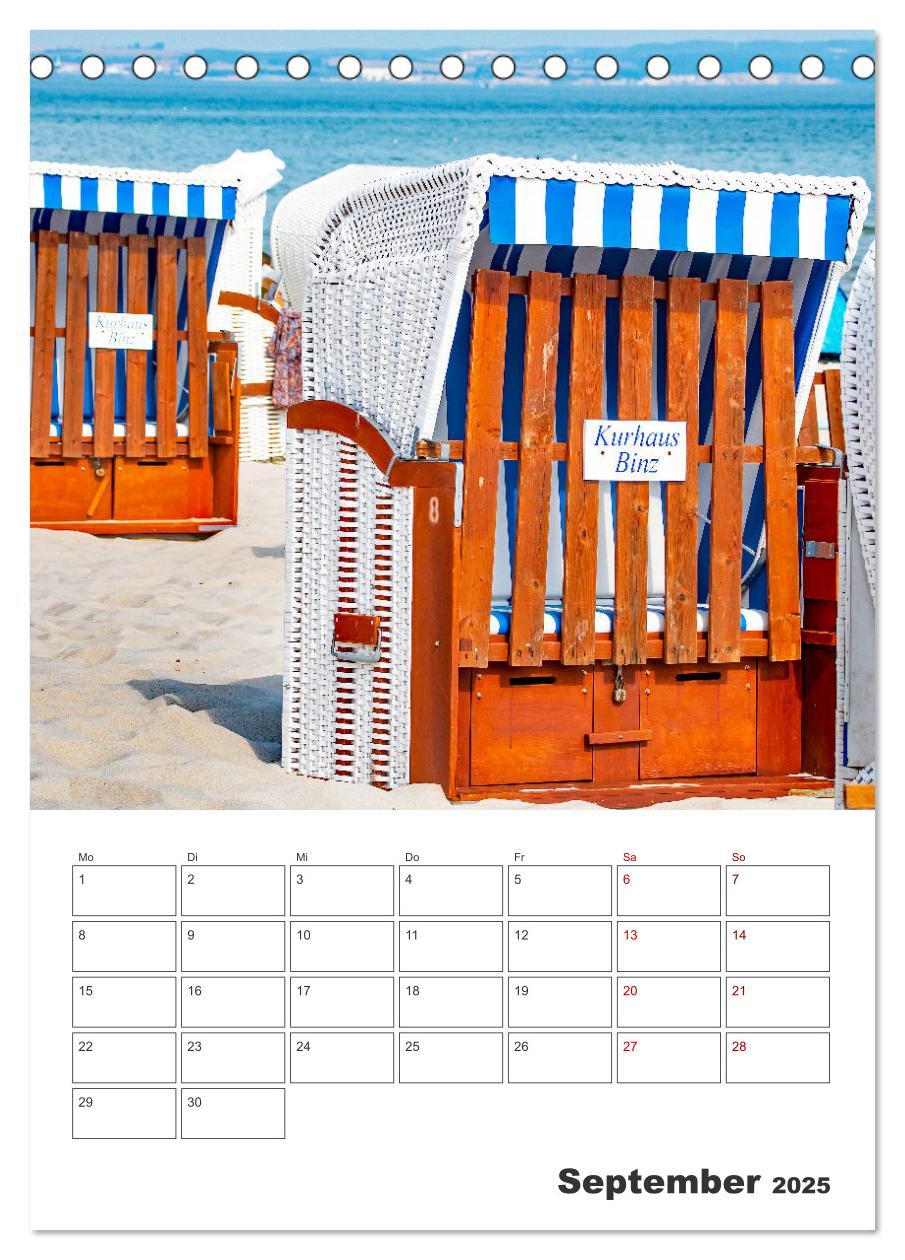 Bild: 9783435916634 | Rügen - Terminplaner (Tischkalender 2025 DIN A5 hoch), CALVENDO...