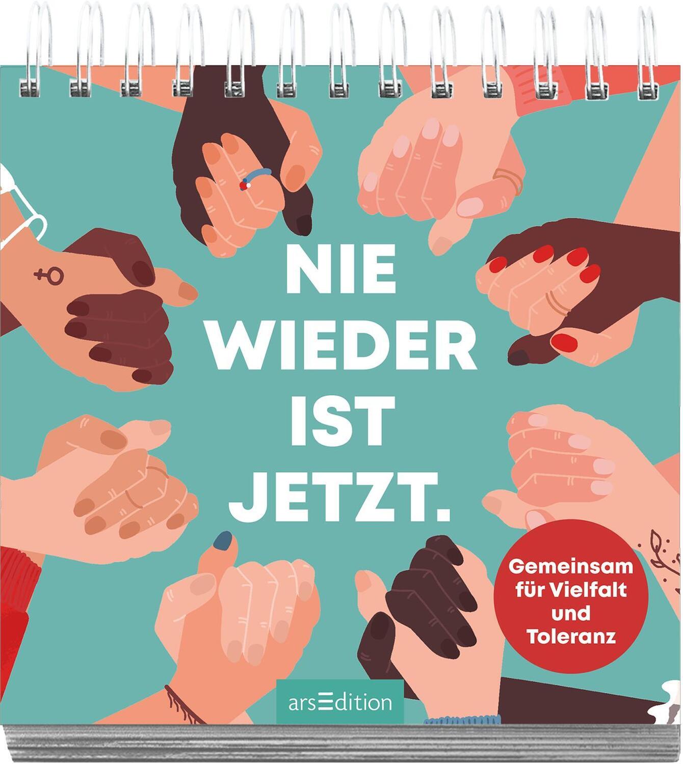 Bild: 9783845861784 | Nie wieder ist jetzt | Gemeinsam für Vielfalt und Toleranz | Buch