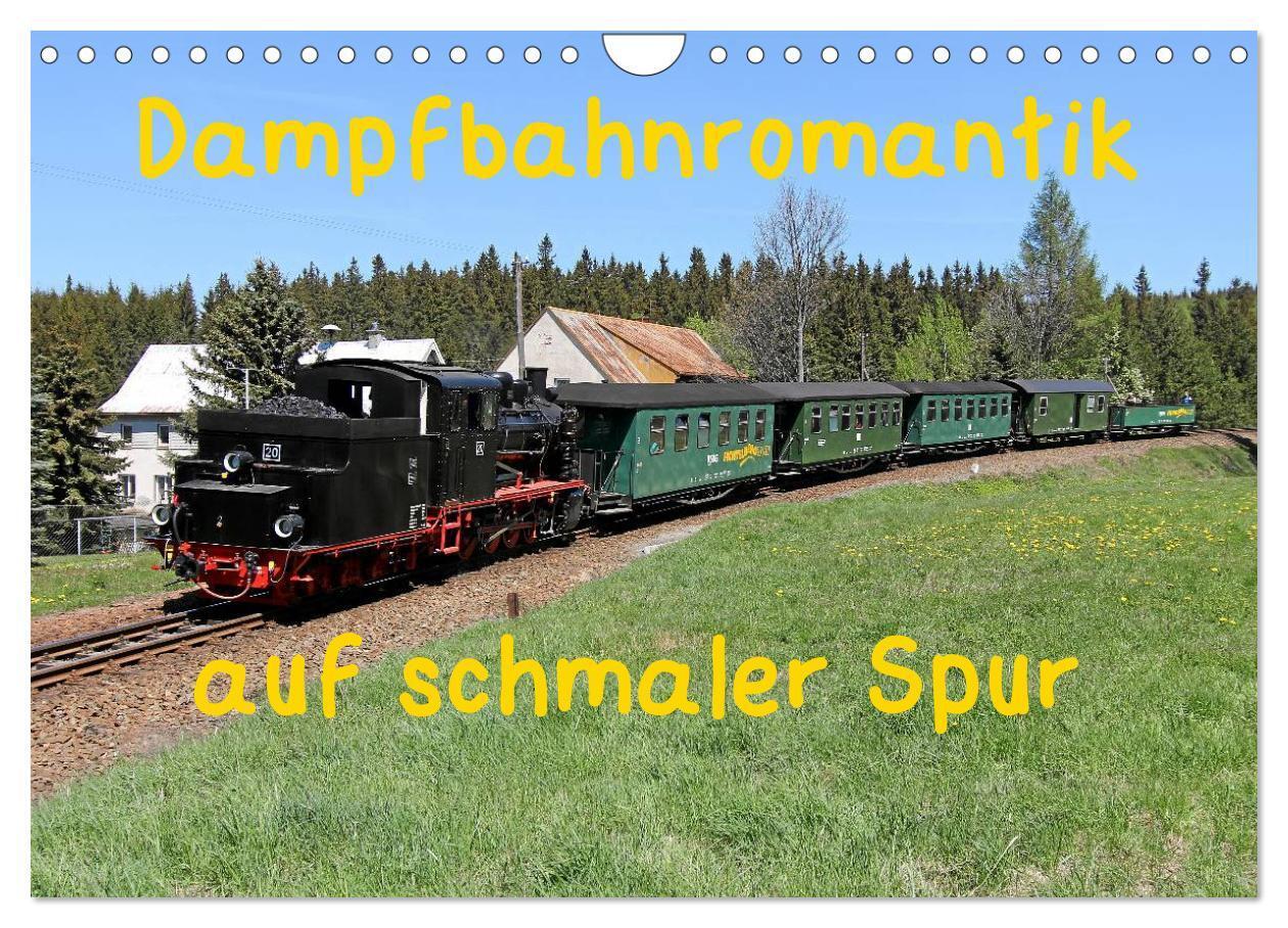 Cover: 9783435823239 | Dampfbahnromantik auf schmaler Spur (Wandkalender 2025 DIN A4...