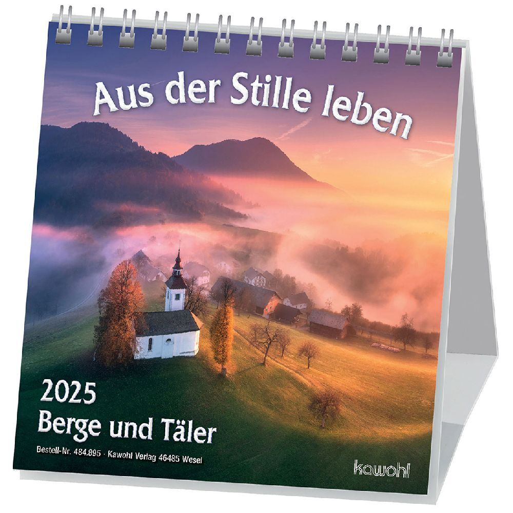 Cover: 9783754889558 | Aus der Stille leben 2025 | Kalender | Spiralbindung. Spiralbindung