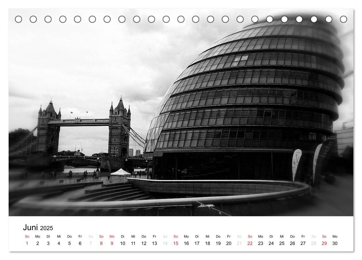 Bild: 9783435761180 | London (Tischkalender 2025 DIN A5 quer), CALVENDO Monatskalender