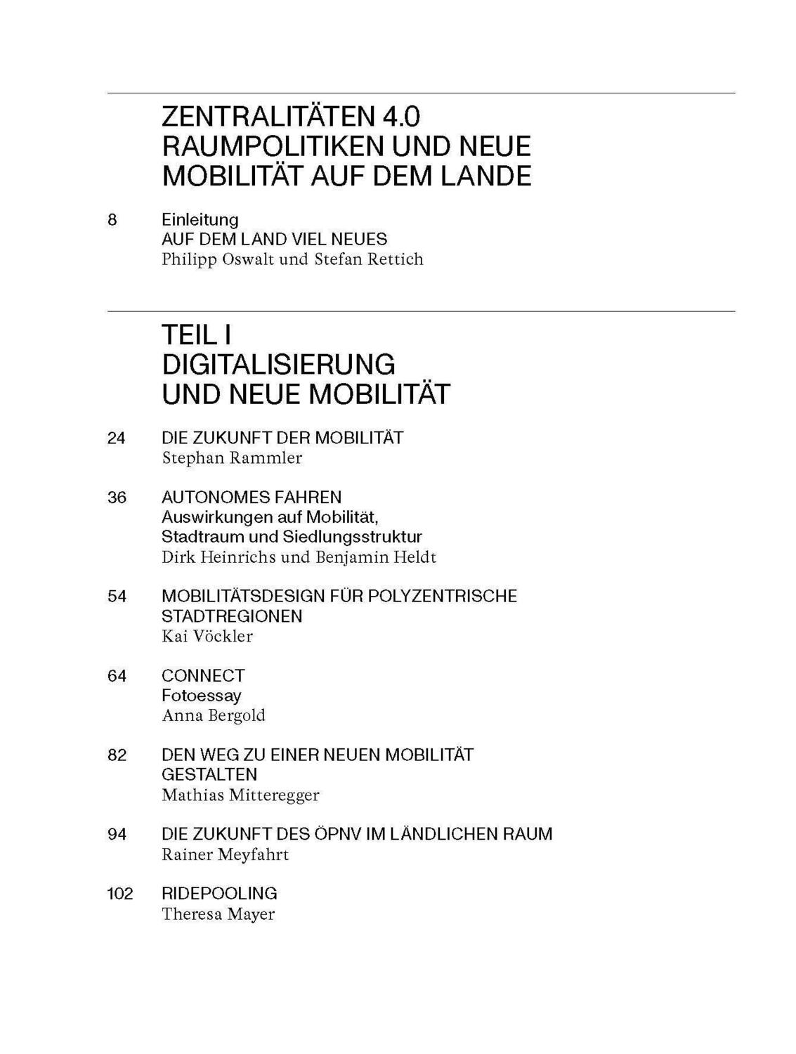 Bild: 9783868596229 | Zentralitäten 4.0 | Raumpolitiken und neue Mobilität auf dem Lande