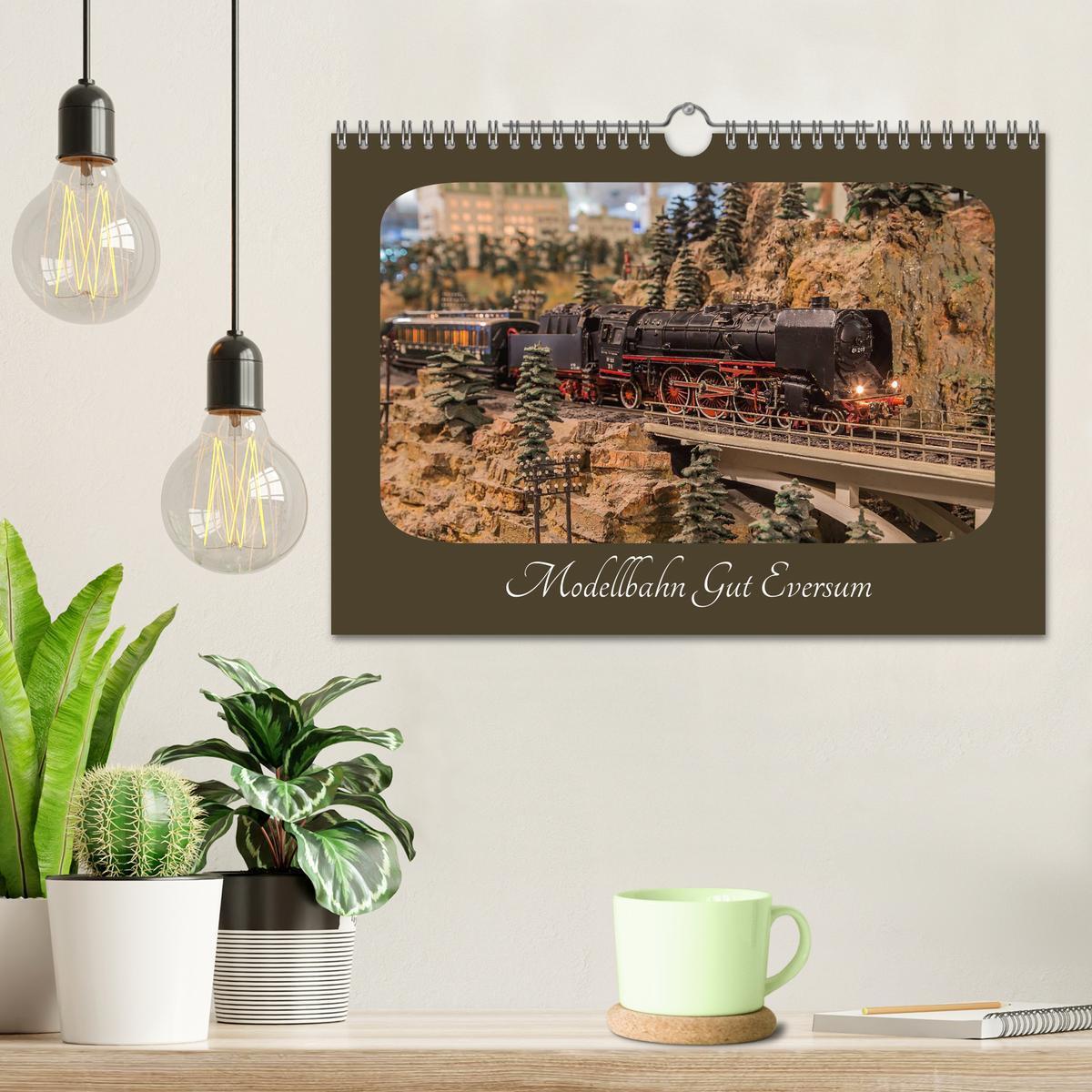 Bild: 9783435585182 | Modellbahn Gut Eversum (Wandkalender 2025 DIN A4 quer), CALVENDO...