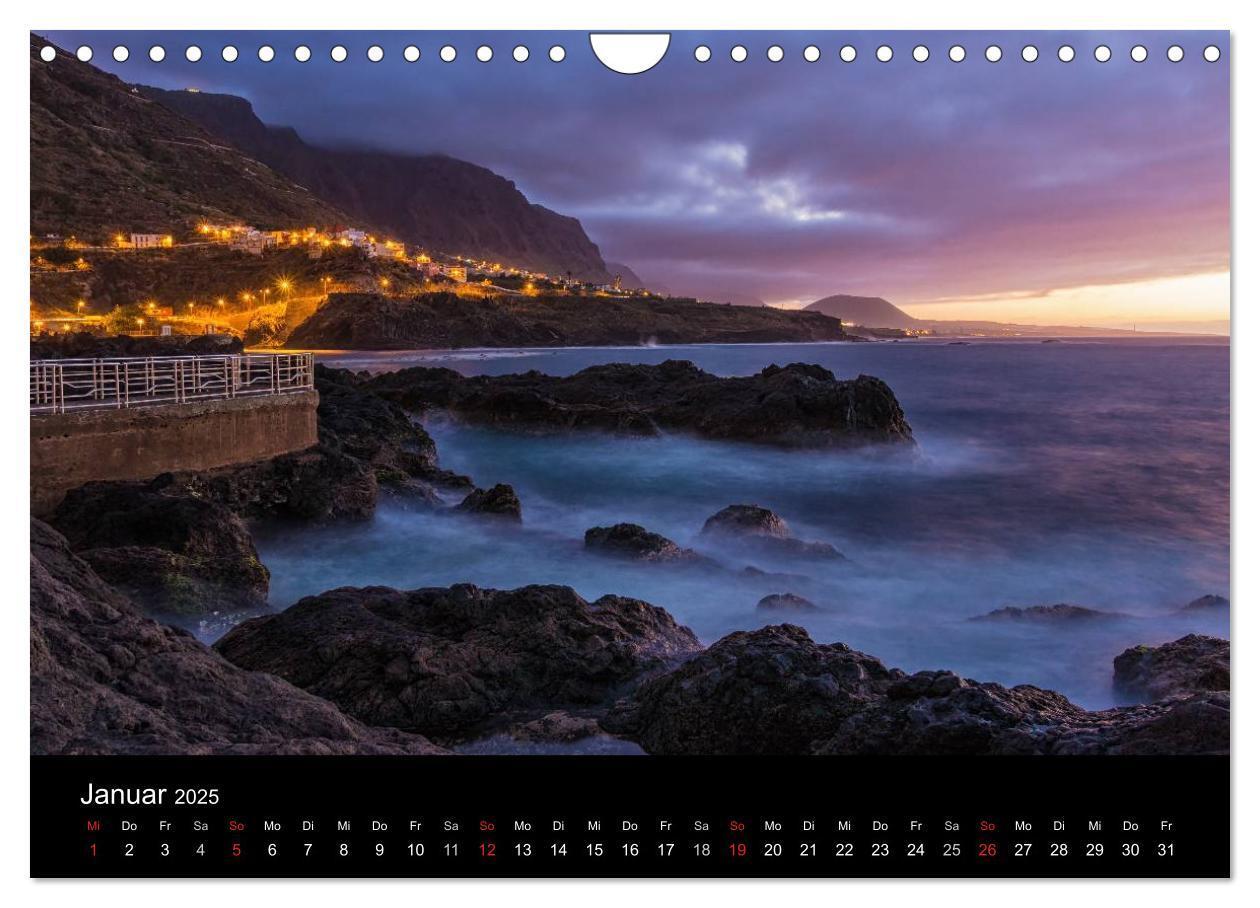 Bild: 9783435778447 | Teneriffa (Wandkalender 2025 DIN A4 quer), CALVENDO Monatskalender