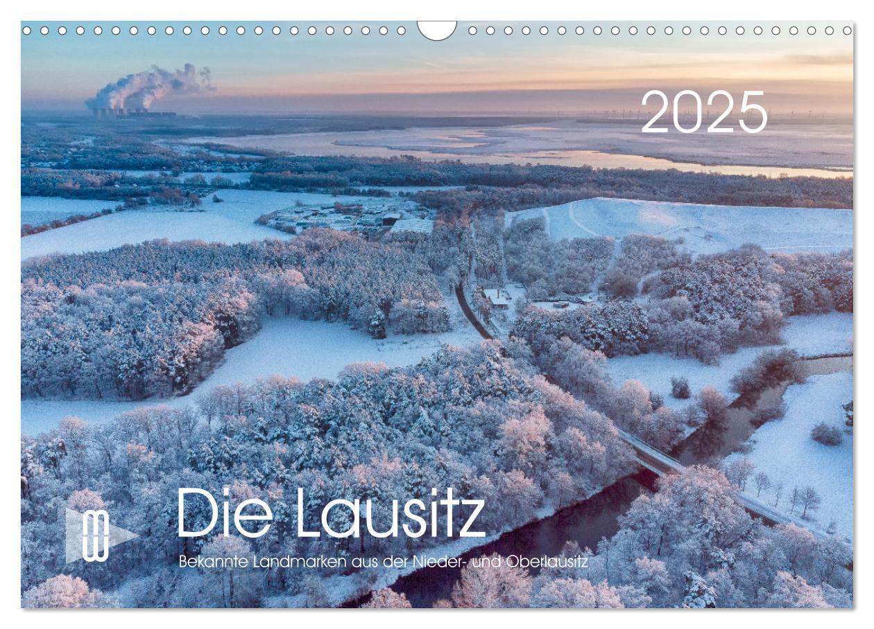 Cover: 9783383845178 | Die Lausitz - Region im Wandel (Wandkalender 2025 DIN A3 quer),...