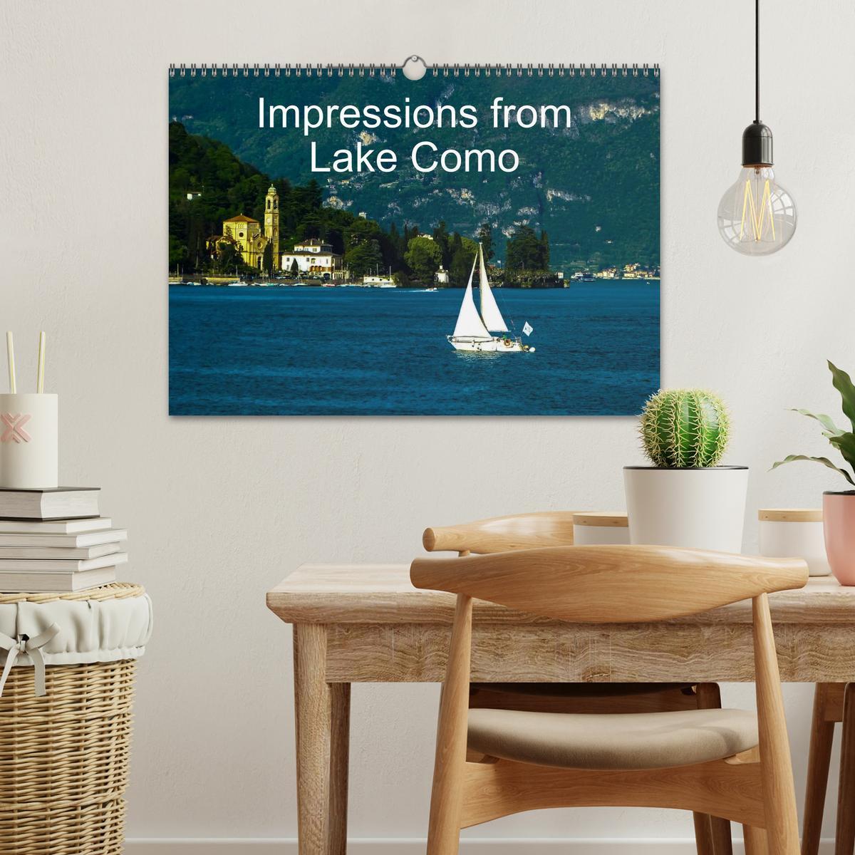 Bild: 9781325993970 | Impressions from Lake Como / UK-Version (Wall Calendar 2025 DIN A3...