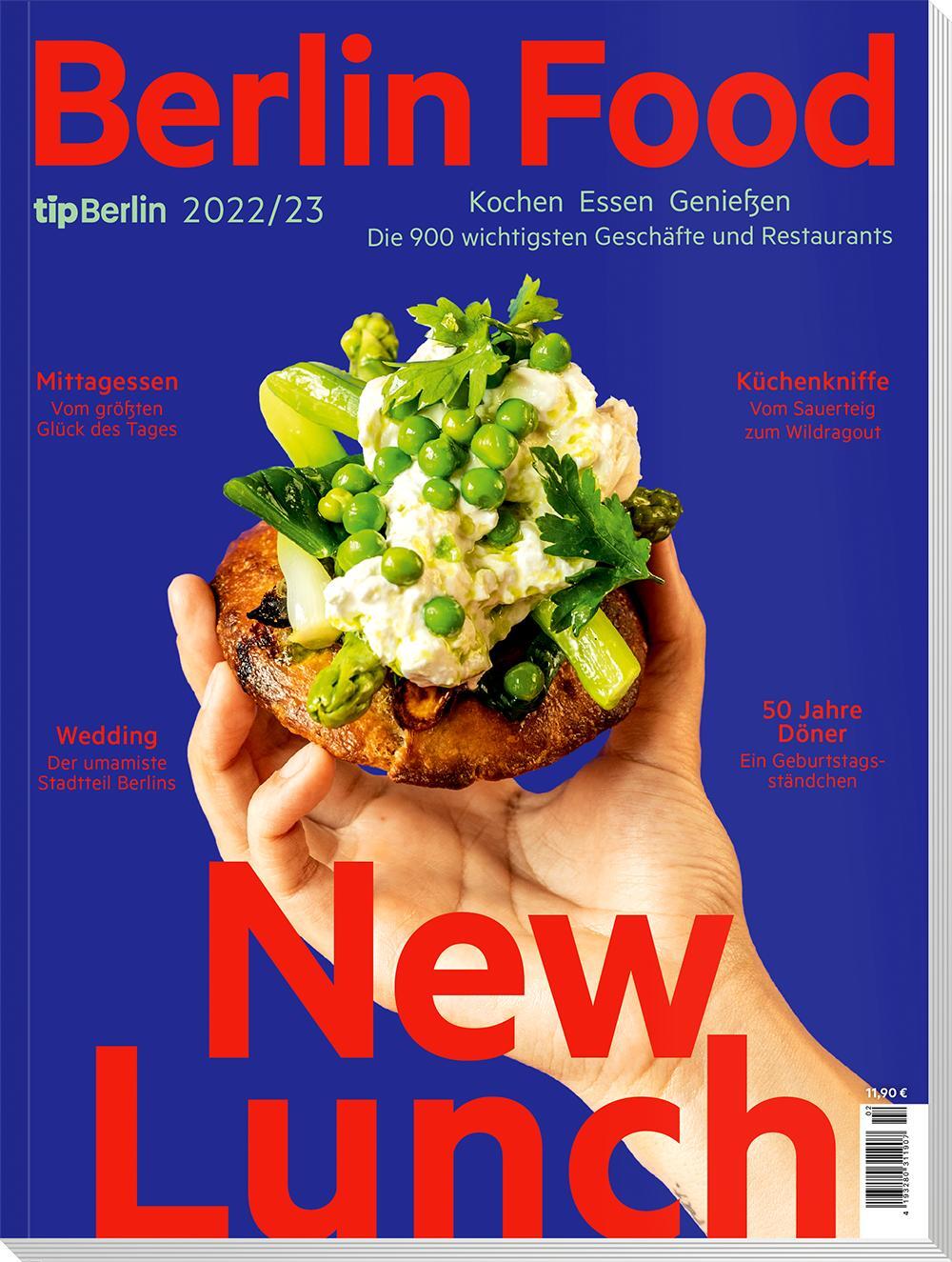 Cover: 9783946631330 | Berlin Food 2022/23 | Tip Berlin Media Group GmbH | Taschenbuch | 2022