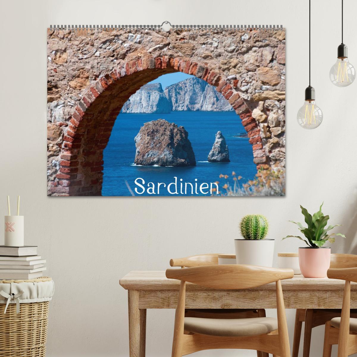 Bild: 9783435738731 | Sardinien (Wandkalender 2025 DIN A2 quer), CALVENDO Monatskalender