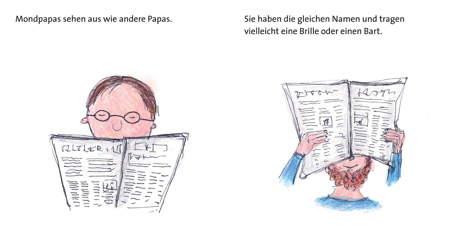 Bild: 9783863214098 | Mondpapas | Ein Buch für Kinder mit abwesenden Vätern | Regina Deertz