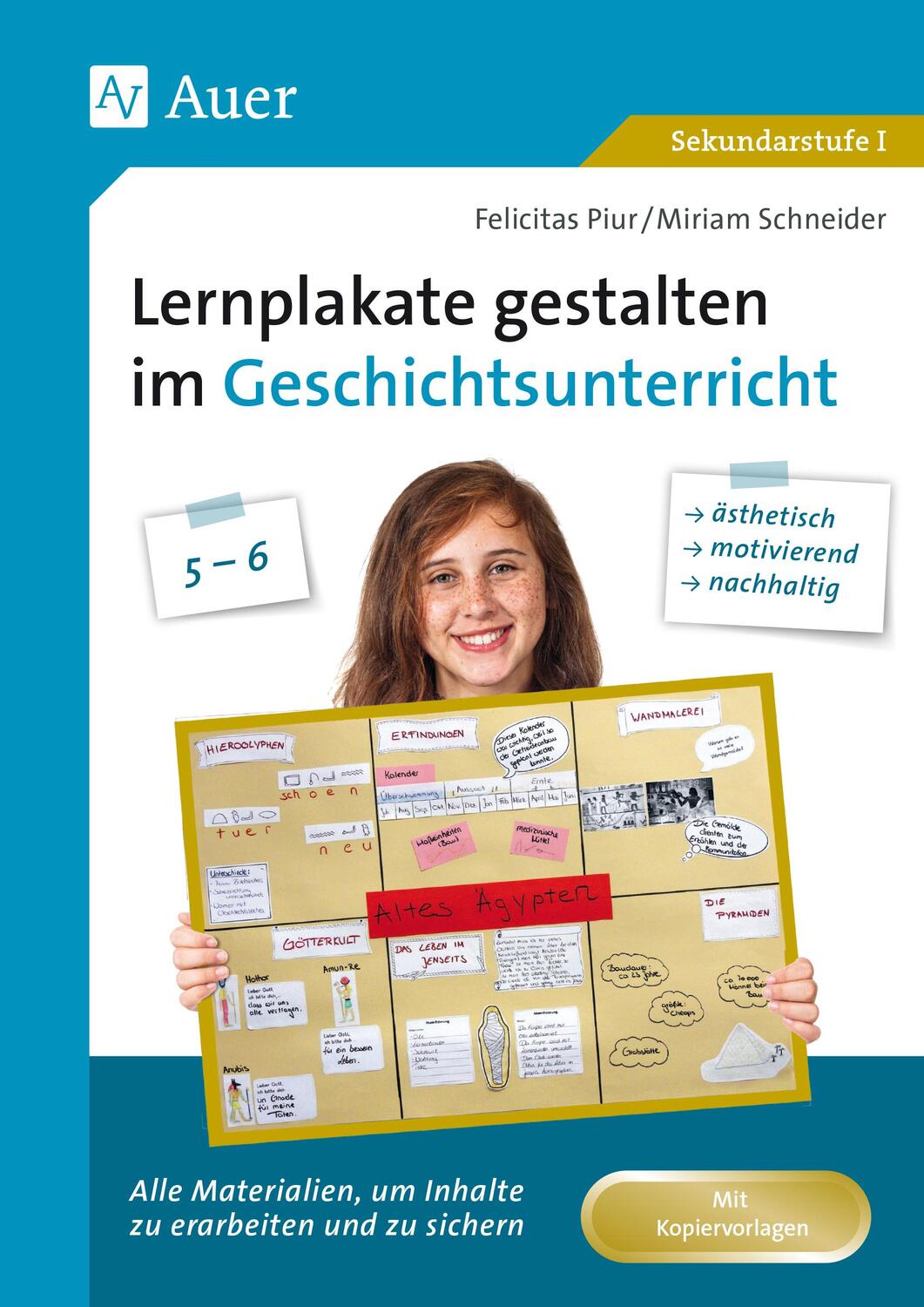 Cover: 9783403083870 | Lernplakate gestalten im Geschichtsunterricht 5-6 | Piur (u. a.)