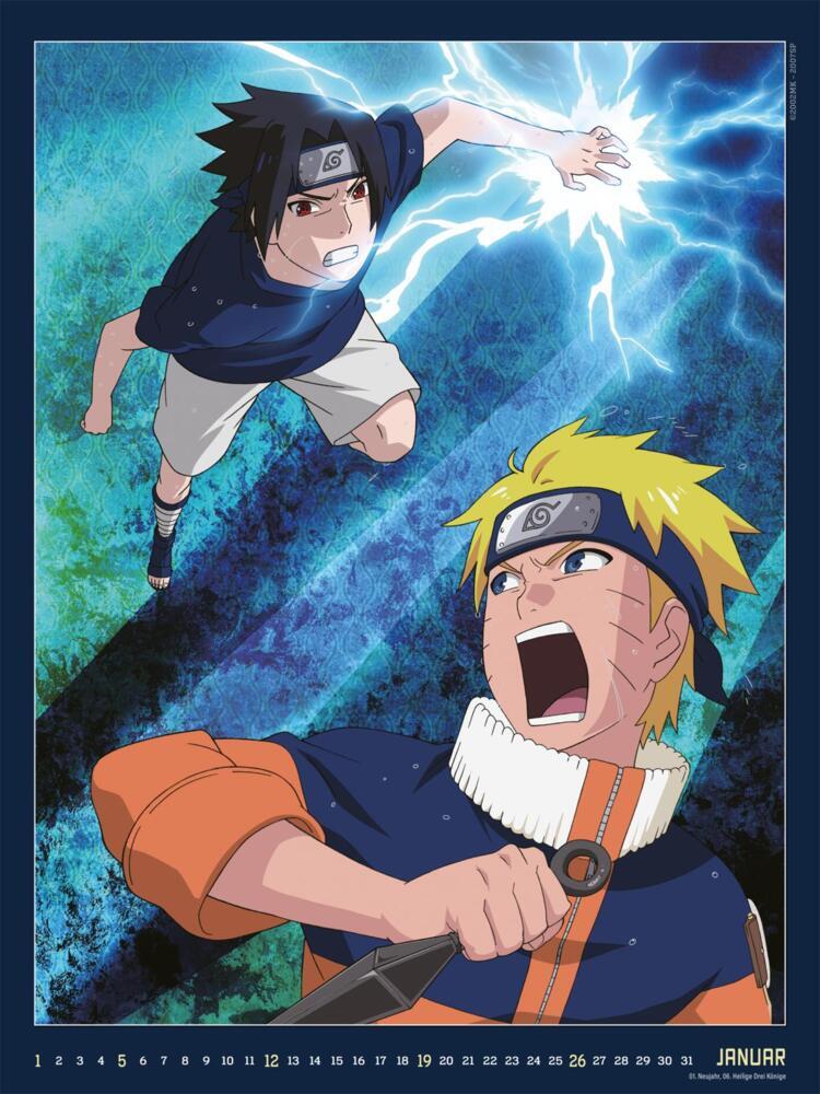 Bild: 9783830321866 | Naruto Shippuden Posterkalender 2025 | Kalender | 28 S. | Deutsch