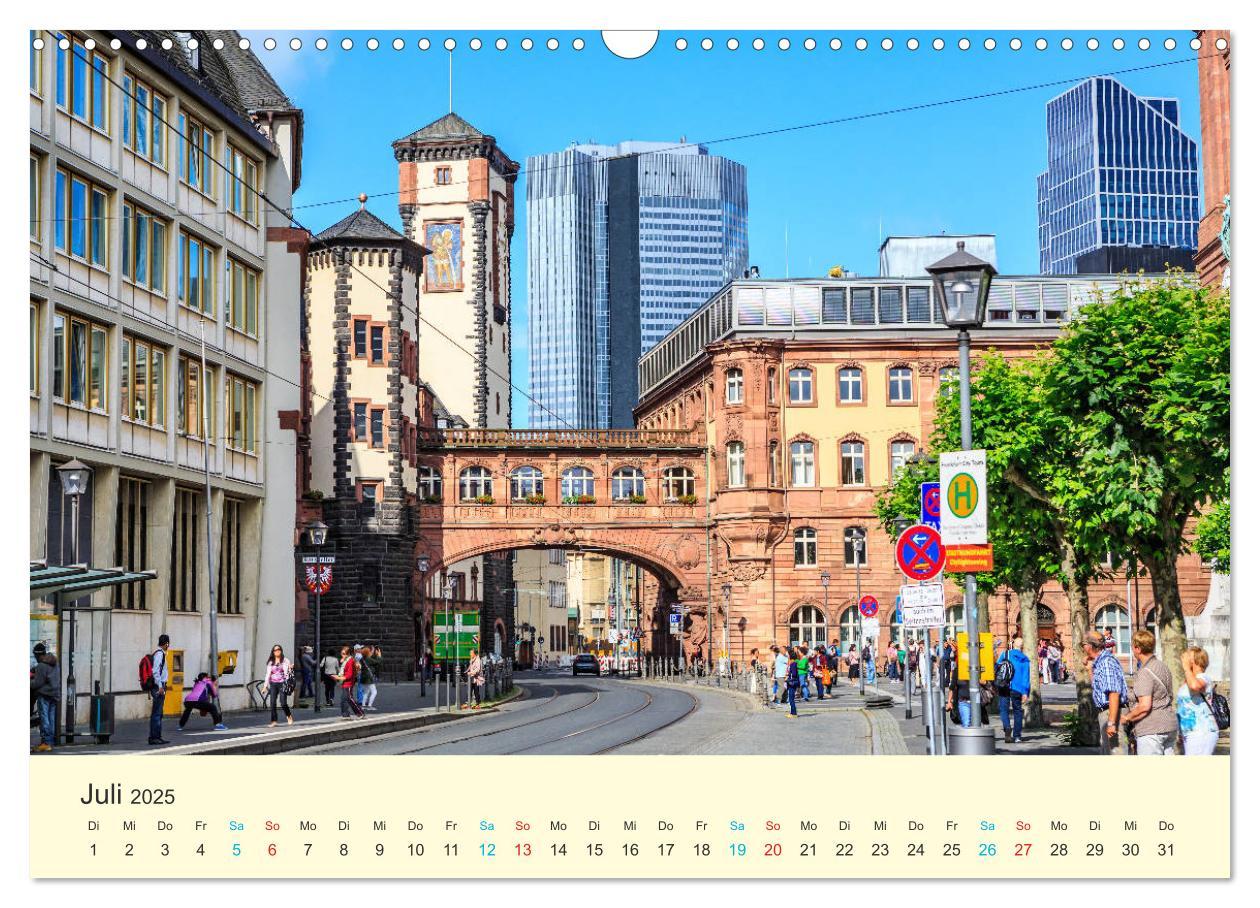 Bild: 9783435464197 | Frankfurt am Main - Finanzen und Geschichte (Wandkalender 2025 DIN...