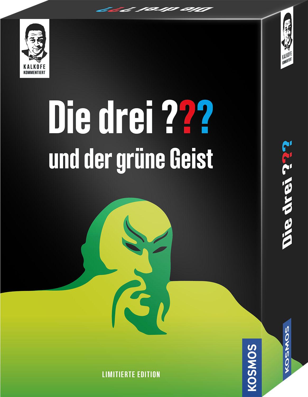 Cover: 9783440180938 | Kalkofe kommentiert. Die drei ??? und der grüne Geist | Arthur (u. a.)