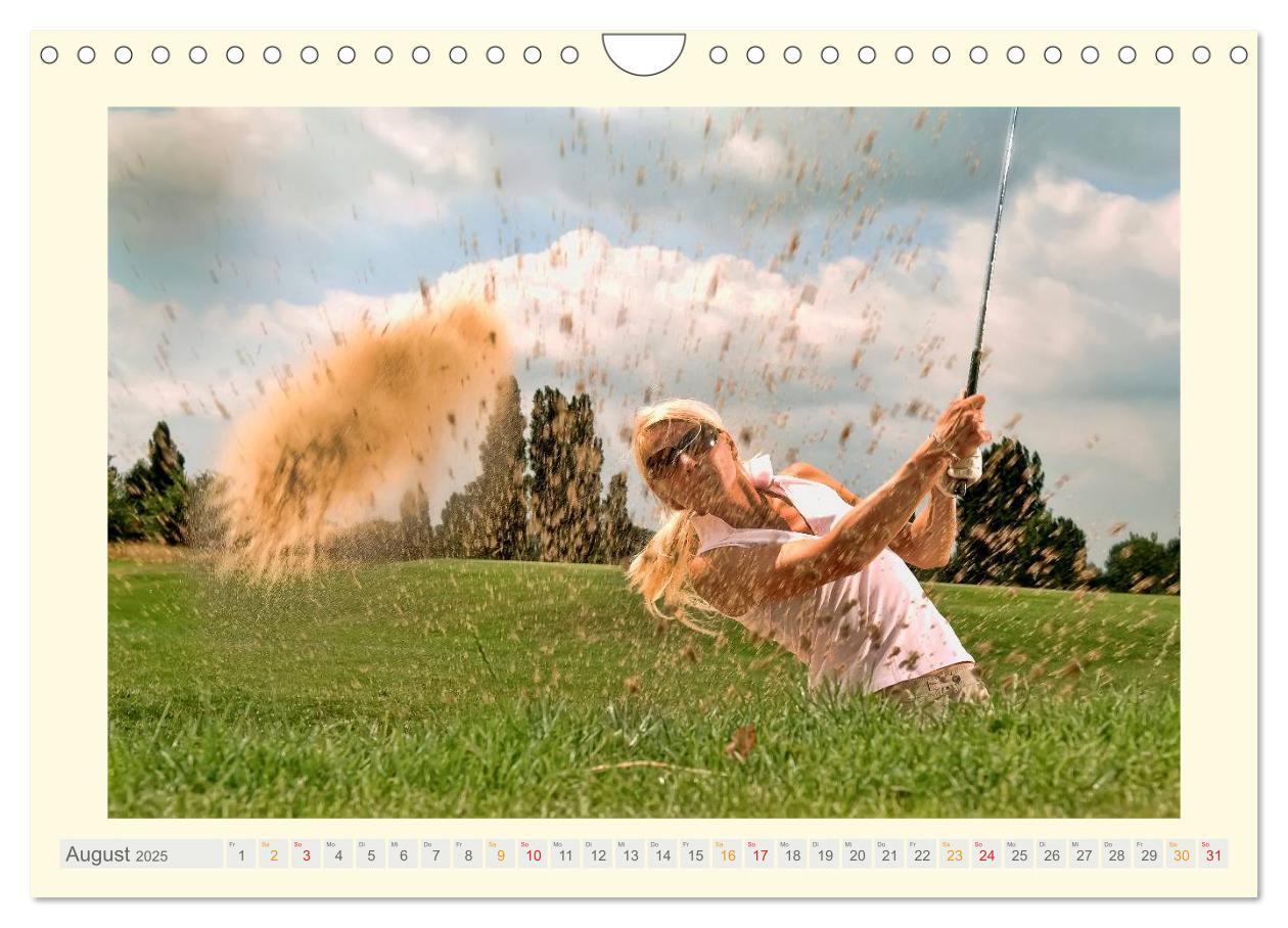 Bild: 9783435582433 | Golf - meine Leidenschaft (Wandkalender 2025 DIN A4 quer), CALVENDO...