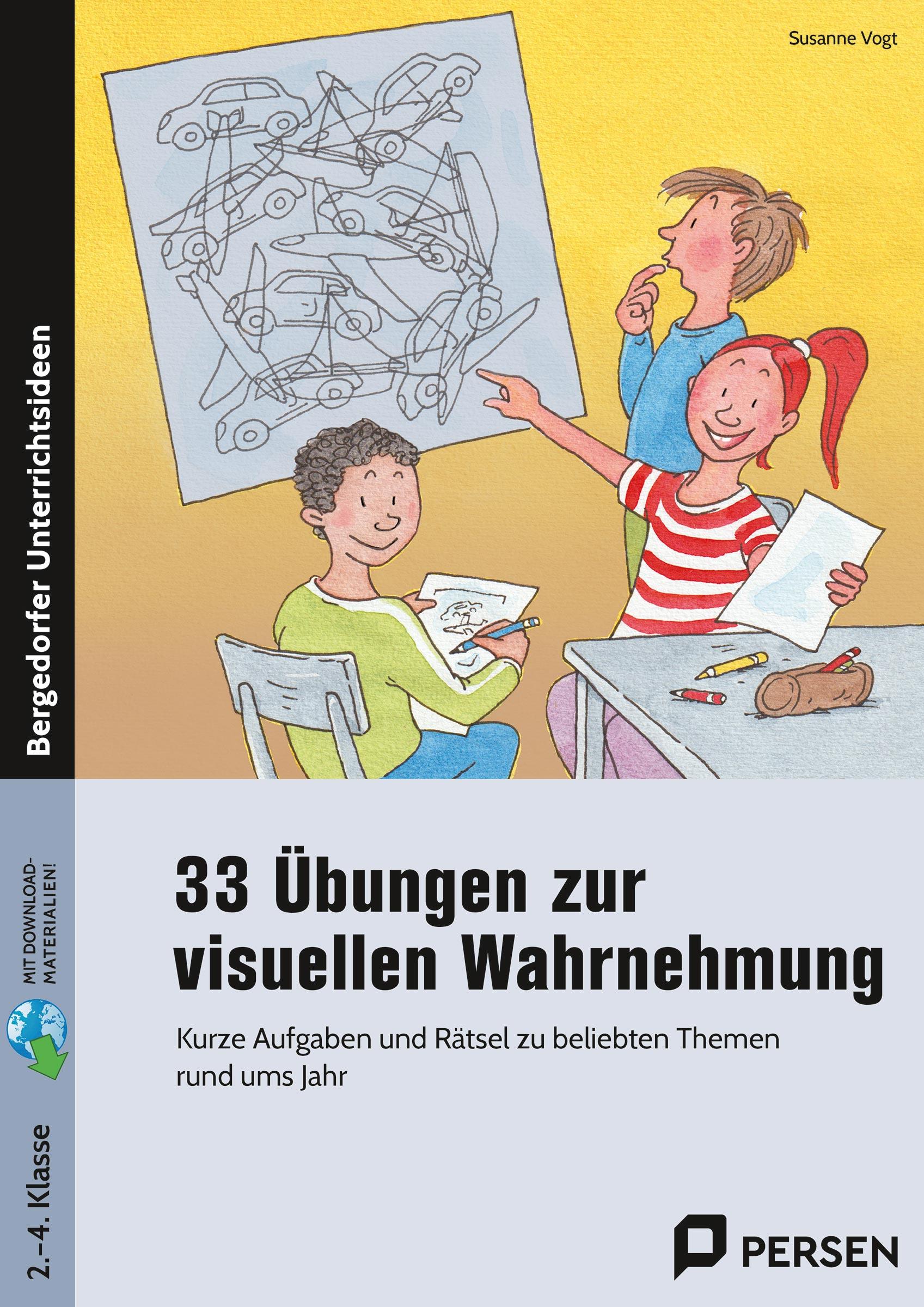 Cover: 9783403201328 | 33 Übungen zur visuellen Wahrnehmung | Susanne Vogt | Bundle | Deutsch