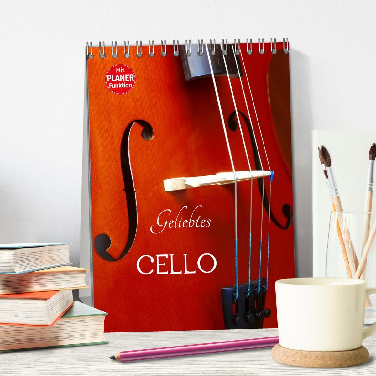 Bild: 9783457009536 | Geliebtes Cello (Tischkalender 2025 DIN A5 hoch), CALVENDO...