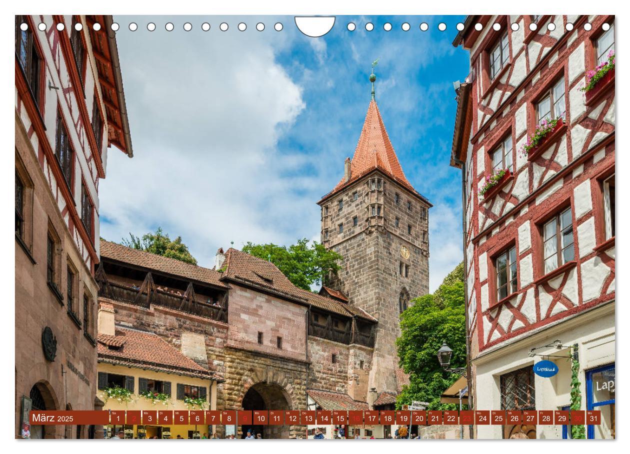 Bild: 9783435299683 | Nürnberg - Historische Altstadt (Wandkalender 2025 DIN A4 quer),...