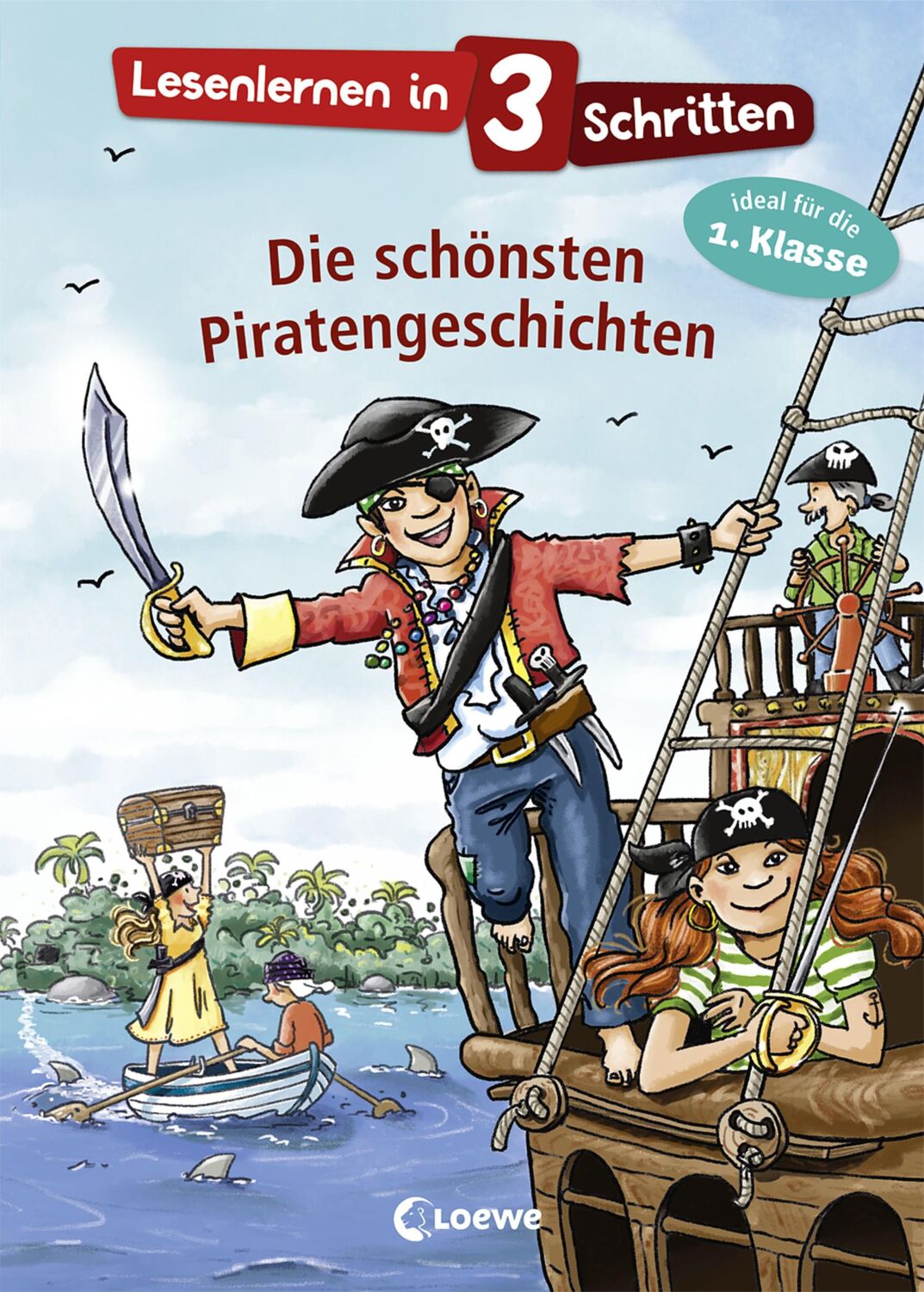 Cover: 9783785588680 | Lesenlernen in 3 Schritten - Die schönsten Piratengeschichten | Buch