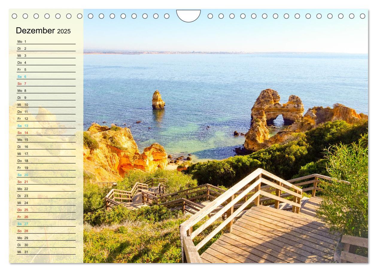 Bild: 9783435092338 | Die Küste der Algarve (Wandkalender 2025 DIN A4 quer), CALVENDO...