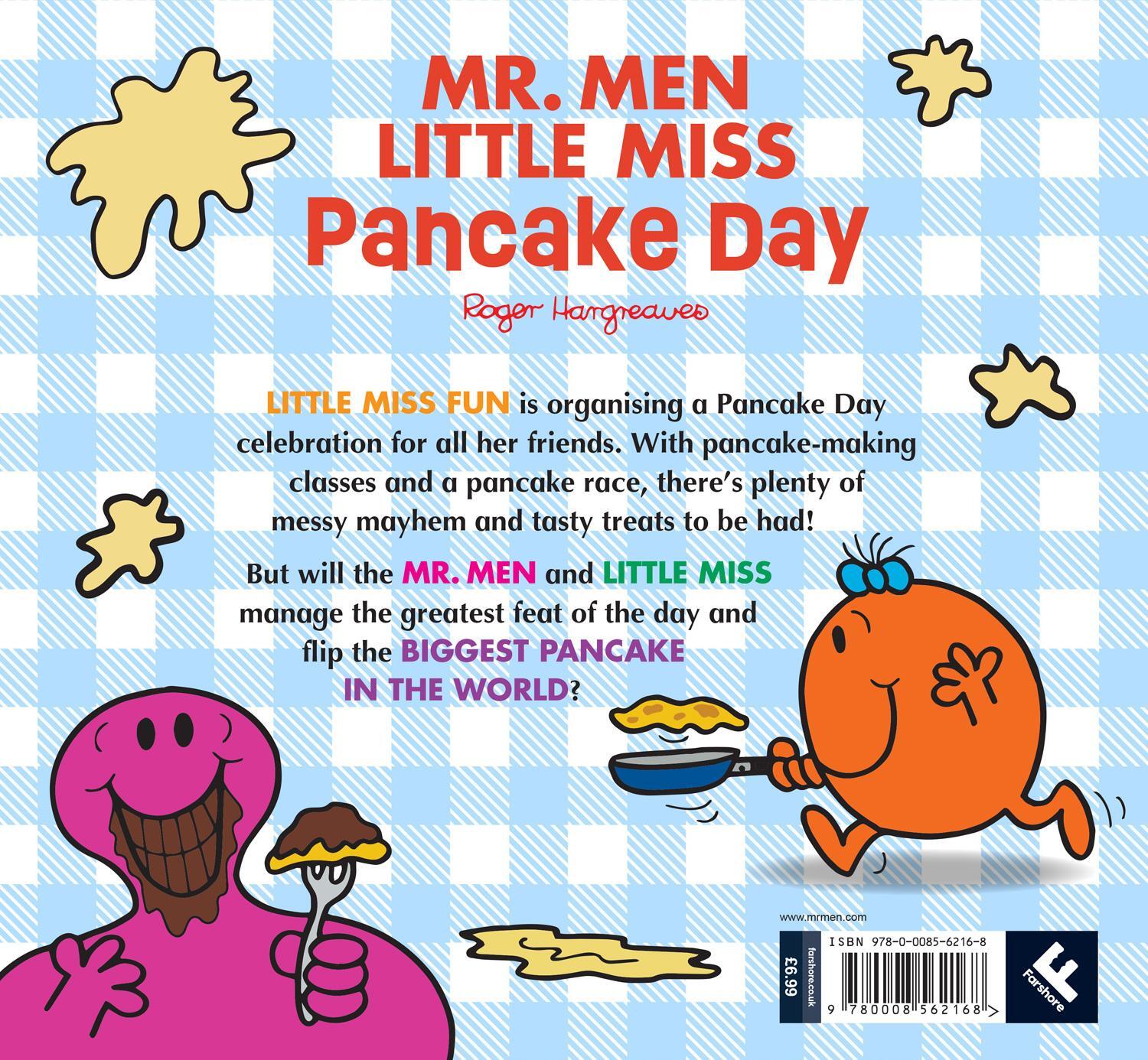 Rückseite: 9780008562168 | Mr Men Little Miss Pancake Day | Adam Hargreaves | Taschenbuch | 2023