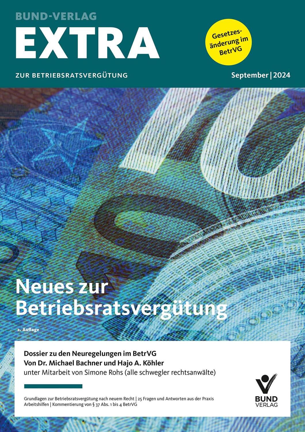 Cover: 9783766375322 | EXTRA zur Betriebsratsvergütung | Neues zur Betriebsratsvergütung