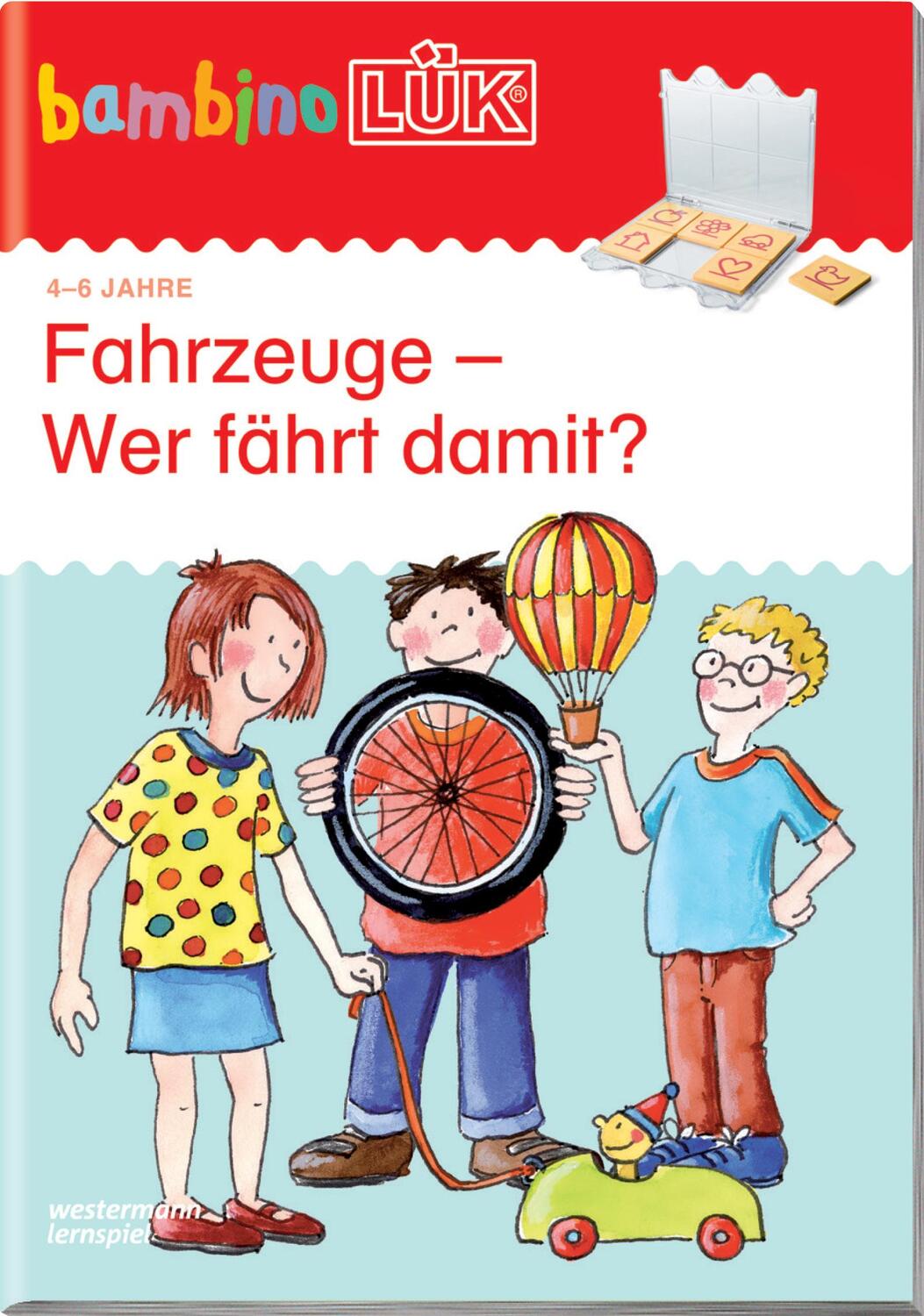 Cover: 9783837778823 | bambinoLÜK. Fahrzeuge - Wer fährt damit? | Michael Junga | Broschüre