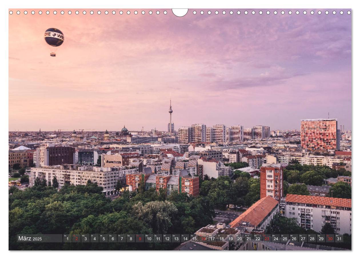 Bild: 9783435306763 | Berlin von oben (Wandkalender 2025 DIN A3 quer), CALVENDO...