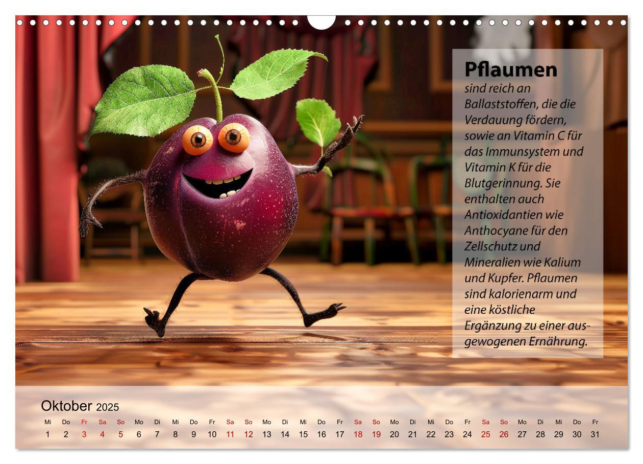 Bild: 9783457127117 | Tanzende Früchtchen (Wandkalender 2025 DIN A3 quer), CALVENDO...