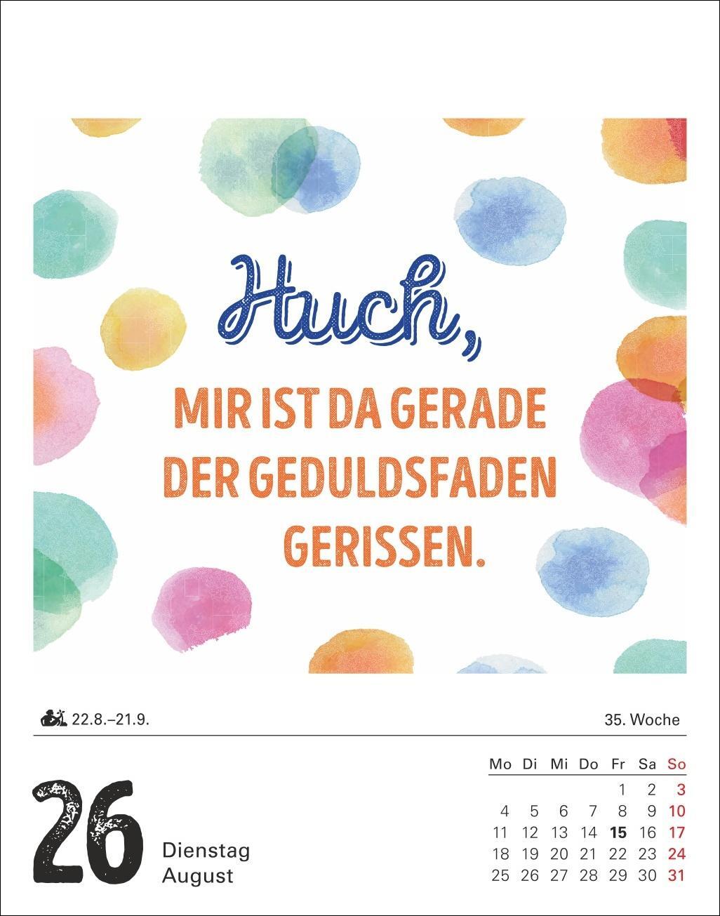 Bild: 9783840034480 | Lange Rede kurzer Gin Tagesabreißkalender 2025 - Der Sprüche-Kalender