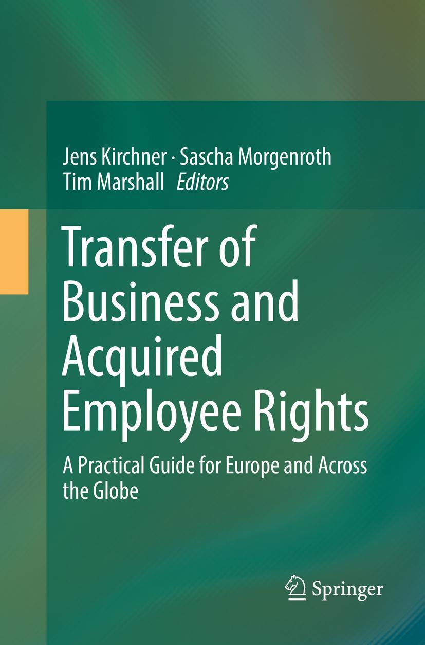 Cover: 9783662569689 | Transfer of Business and Acquired Employee Rights | Kirchner (u. a.)