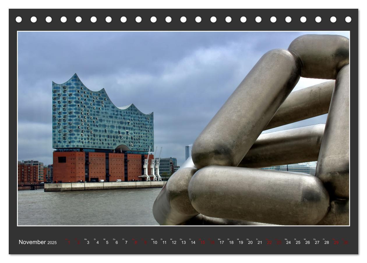 Bild: 9783383878879 | Wahrzeichen Elbphilharmonie (Tischkalender 2025 DIN A5 quer),...