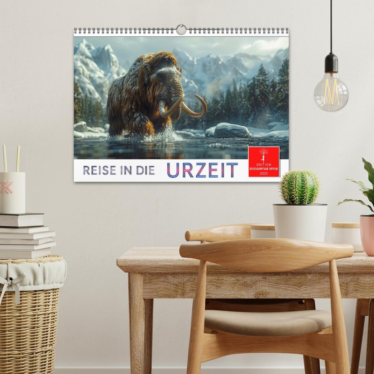 Bild: 9783457140796 | Reise in die Urzeit (Wandkalender 2025 DIN A3 quer), CALVENDO...