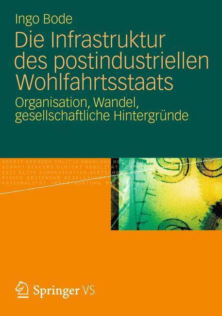 Cover: 9783531194271 | Die Infrastruktur des postindustriellen Wohlfahrtsstaats | Ingo Bode