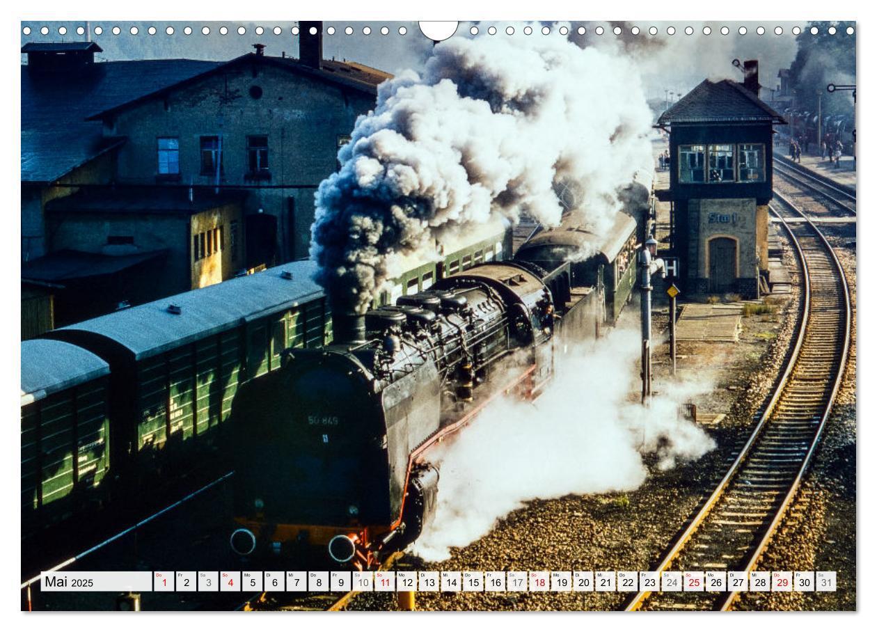 Bild: 9783435029921 | Reichsbahn in Color (Wandkalender 2025 DIN A3 quer), CALVENDO...