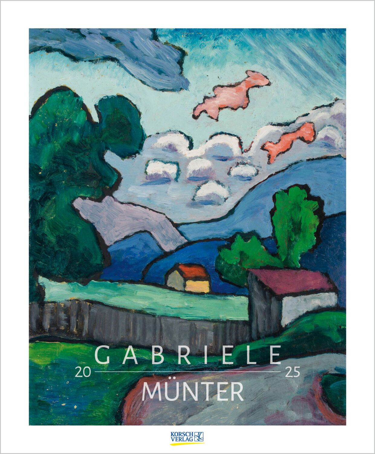 Cover: 9783731875468 | Gabriele Münter 2025 | Verlag Korsch | Kalender | Spiralbindung | 2025